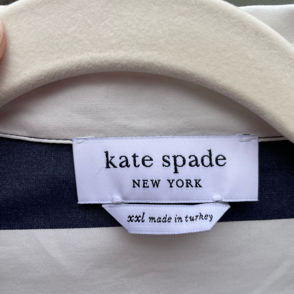 kate spade Sailor Striped Shirt Dress - Picture 4 of 10